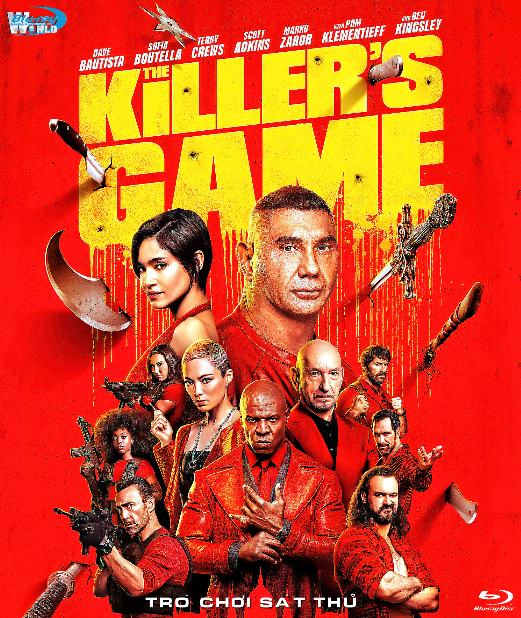 B6306.The Killers Game  2024 TRÒ CHƠI SÁT THỦ  2D25G  (TRUE- HD 7.1 DOLBY ATMOS )